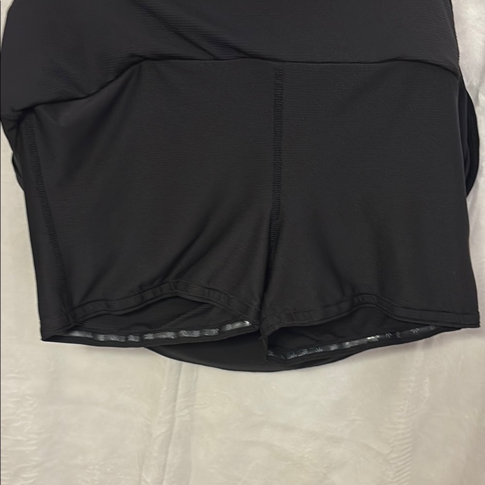 Athleta Black Layered Tennis Skirt - Picture 7 of 11